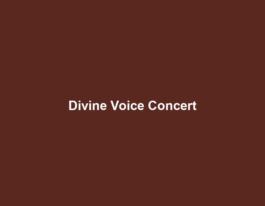 Sample: Divine Voice Concert